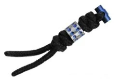 Chris Reeve Large Sebenza/Umnumzaan Lanyard Con Abalorios De Puntos Negro/azul COM-7086