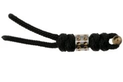 Chris Reeve Large Sebenza/Umnumzaan Lanyard Con Abalorios De Puntos Negro/dorado COM-7087