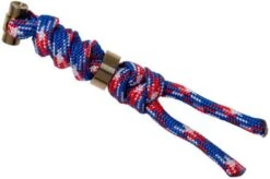 Chris Reeve Large Sebenza/Umnumzaan Lanyard Con Abalorios Liberty/dorado COM-7117