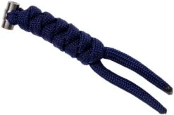 Chris Reeve Large Sebenza/Umnumzaan Lanyard Midnight/plateado COM-7121