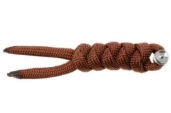 Chris Reeve Large Sebenza/Umnumzaan Lanyard, Acollador En Color Rust/silver COM-7130