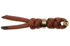 Chris Reeve Large Sebenza/Umnumzaan Lanyard, Acollador Con Cuenta En Color Rust/gold COM-7132
