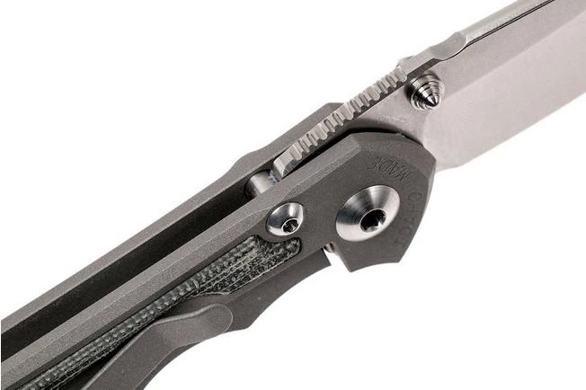 Chris Reeve Small Inkosi Insingo Black Micarta Inlays SIN-1028 Navaja 8 Chris Reeve Small Inkosi Insingo Black Micarta Inlays SIN-1028 Navaja - Imagen 6