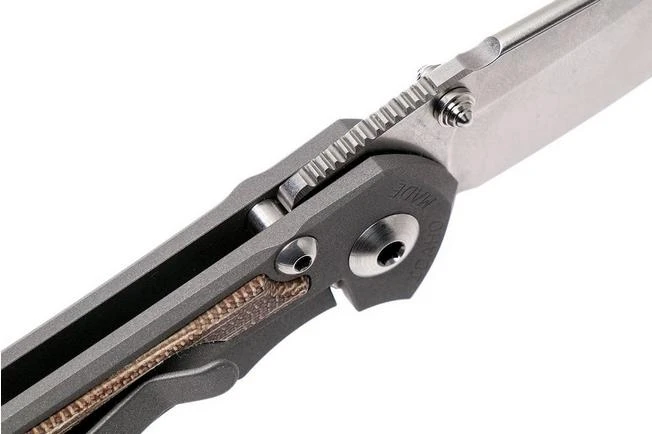 Chris Reeve Small Inkosi Insingo Natural Micarta Inlays SIN-1030 Navaja 8 Chris Reeve Small Inkosi Insingo Natural Micarta Inlays SIN-1030 Navaja - Imagen 6