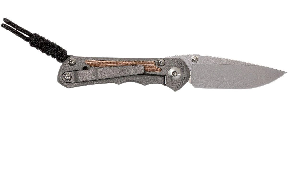 Chris Reeve Small Inkosi Natural Micarta Inlays SIN-1014 Navaja 4 Chris Reeve Small Inkosi Natural Micarta Inlays SIN-1014 Navaja - Imagen 2