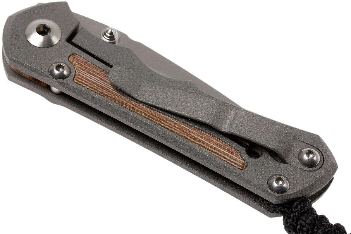 Chris Reeve Small Inkosi Natural Micarta Inlays SIN-1014 Navaja 6 Chris Reeve Small Inkosi Natural Micarta Inlays SIN-1014 Navaja - Imagen 4