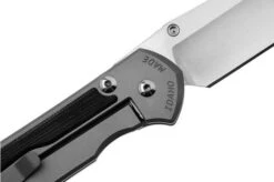 Chris Reeve Large Sebenza 31, L31-1652 MagnaCut Drop Point, Glass Blasted, Black Canvas Micarta Inlay, Navaja 12 Chris Reeve Large Sebenza 31, L31-1652 MagnaCut Drop Point, Glass Blasted, Black Canvas Micarta Inlay, Navaja -Knives and tools CRL31 1652 05 chrisreeve