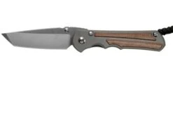 Chris Reeve Large Inkosi Natural Micarta Tanto LIN-1046 Navaja