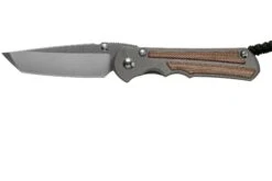 Chris Reeve Large Inkosi Natural Micarta Tanto LIN-1046 Navaja