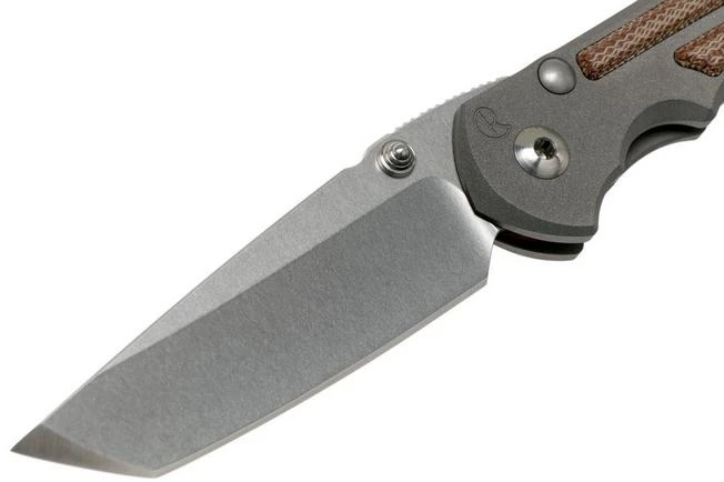 Chris Reeve Large Inkosi Natural Micarta Tanto LIN-1046 Navaja 5 Chris Reeve Large Inkosi Natural Micarta Tanto LIN-1046 Navaja - Imagen 3