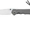 Chris Reeve Large Inkosi LIN-1108 Plain Drop Point CPM-Magnacut, Glass Blasted Titanium, Navaja