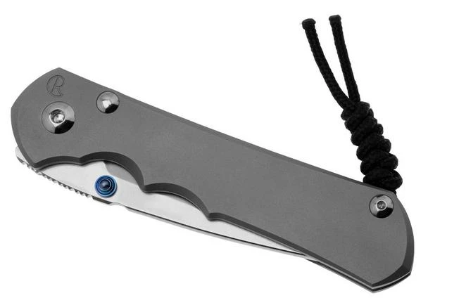 Chris Reeve Large Inkosi LIN-1108 Plain Drop Point CPM-Magnacut, Glass Blasted Titanium, Navaja 8 Chris Reeve Large Inkosi LIN-1108 Plain Drop Point CPM-Magnacut, Glass Blasted Titanium, Navaja - Imagen 6