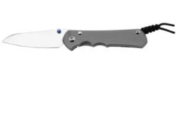 Chris Reeve Large Inkosi LIN-1122 CPM MagnaCut Insingo, Plain Glass Blasted Titanium, Navaja
