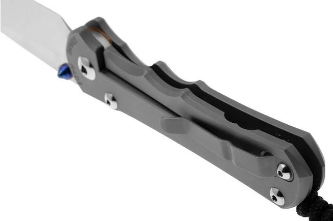 Chris Reeve Large Inkosi LIN-1122 CPM MagnaCut Insingo, Plain Glass Blasted Titanium, Navaja 6 Chris Reeve Large Inkosi LIN-1122 CPM MagnaCut Insingo, Plain Glass Blasted Titanium, Navaja - Imagen 4