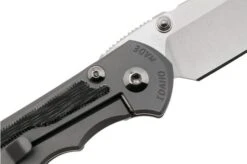 Chris Reeve Large Inkosi SIN-1132 CPM MagnaCut Tanto, Glass Blasted Titanium, Black Canvas Micarta Inlay, Navaja 12 Chris Reeve Large Inkosi SIN-1132 CPM MagnaCut Tanto, Glass Blasted Titanium, Black Canvas Micarta Inlay, Navaja -Knives and tools CRLIN 1132 05 chrisreeve