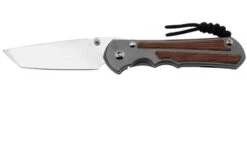 Chris Reeve Large Inkosi LIN-1134 Natural Tanto CPM-Magnacut, Glass Blasted, Micarta Inlay, Navaja