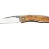 Chris Reeve Mnandi Box Elder Burl Inlay MNA-1008 Cuchillo De Caballero