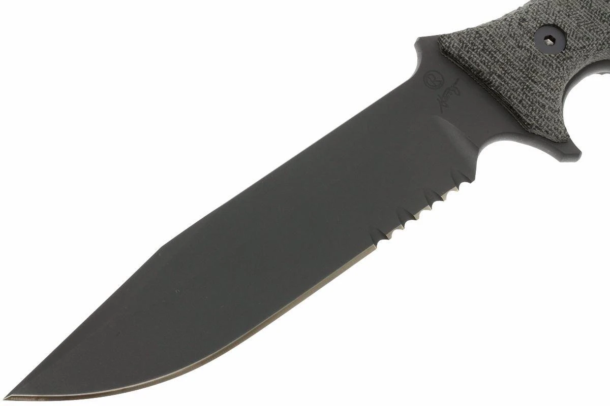 Chris Reeve Pacific Black PAC-1001 Cuchillo De Supervivencia, Dentado 4 Chris Reeve Pacific Black PAC-1001 Cuchillo De Supervivencia, Dentado - Imagen 2
