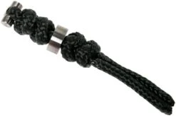 Chris Reeve Small Sebenza Lanyard Blanco Con Bolita Black/silver S21-7004-BS