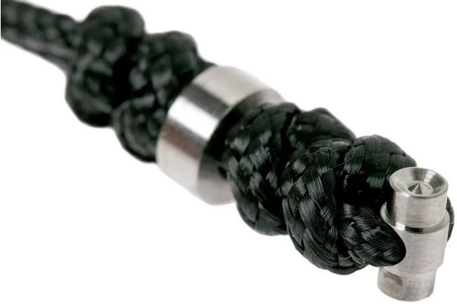 Chris Reeve Small Sebenza Lanyard Blanco Con Bolita Black/silver S21-7004-BS 4 Chris Reeve Small Sebenza Lanyard Blanco Con Bolita Black/silver S21-7004-BS - Imagen 2