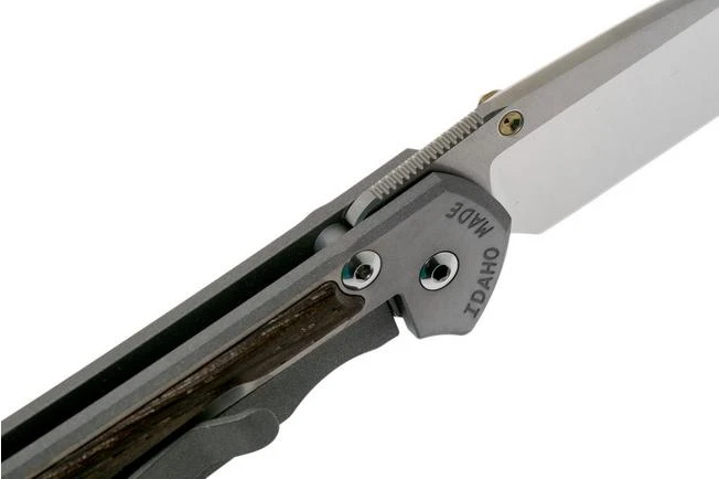 Chris Reeve Sebenza 31 Small Bog Oak Inlay S31-1100 Navaja 8 Chris Reeve Sebenza 31 Small Bog Oak Inlay S31-1100 Navaja - Imagen 6