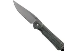 Chris Reeve Sebenza 31 Small Black Canvas Micarta Inlay S31-1200 Navaja