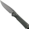 Chris Reeve Sebenza 31 Small Black Canvas Micarta Inlay S31-1200 Navaja