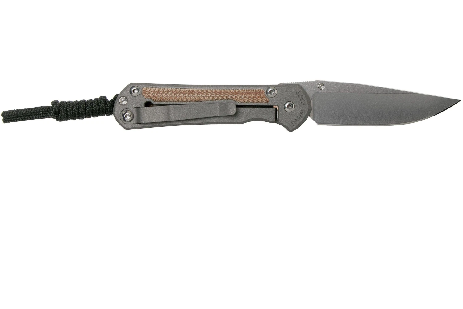 Chris Reeve Sebenza 31 Small Natural Micarta Inlay S31-1212 Navaja 4 Chris Reeve Sebenza 31 Small Natural Micarta Inlay S31-1212 Navaja - Imagen 2