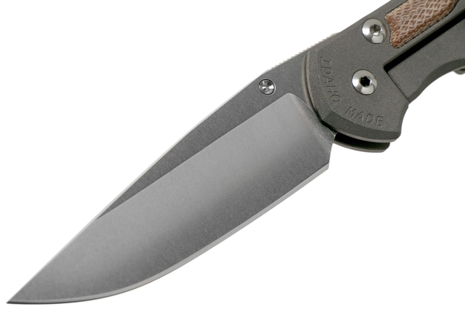 Chris Reeve Sebenza 31 Small Natural Micarta Inlay S31-1213 Navaja Para Zurdos 5 Chris Reeve Sebenza 31 Small Natural Micarta Inlay S31-1213 Navaja Para Zurdos - Imagen 3