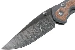 Chris Reeve Sebenza 31 Small Natural Canvas Micarta Ladder Damascus S31-1220 Navaja -Knives and tools CRS31 1220 03 chris reeve knives