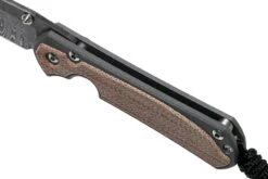 Chris Reeve Sebenza 31 Small Natural Canvas Micarta Ladder Damascus S31-1220 Navaja -Knives and tools CRS31 1220 07 chris reeve knives