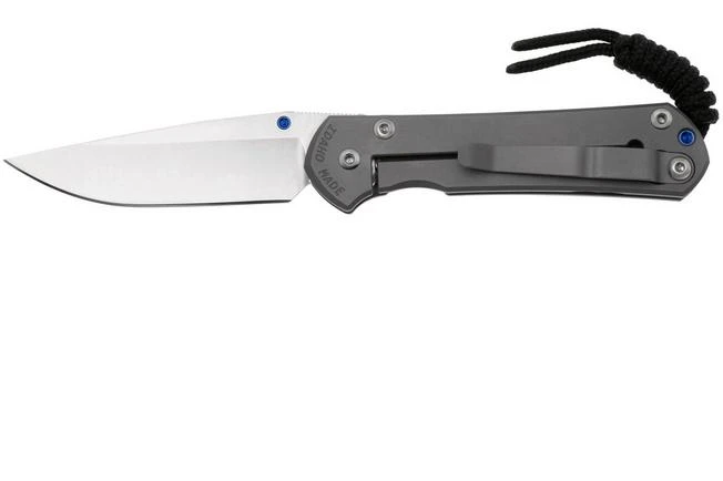 Chris Reeve Small Sebenza 31 S31-1645, Stonewashed MagnaCut Droppoint, Plain Glass Blasted Titanium, Navaja Para Zurdos 4 Chris Reeve Small Sebenza 31 S31-1645, Stonewashed MagnaCut Droppoint, Plain Glass Blasted Titanium, Navaja Para Zurdos - Imagen 2