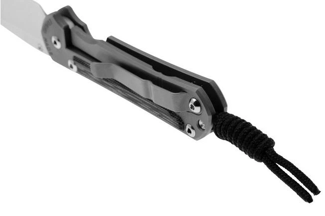 Chris Reeve Small Sebenza 31, S31-1652, Magnacut Glass Blasted Drop Point, Black Canvas Micarta Inlay, Navaja 6 Chris Reeve Small Sebenza 31, S31-1652, Magnacut Glass Blasted Drop Point, Black Canvas Micarta Inlay, Navaja - Imagen 4