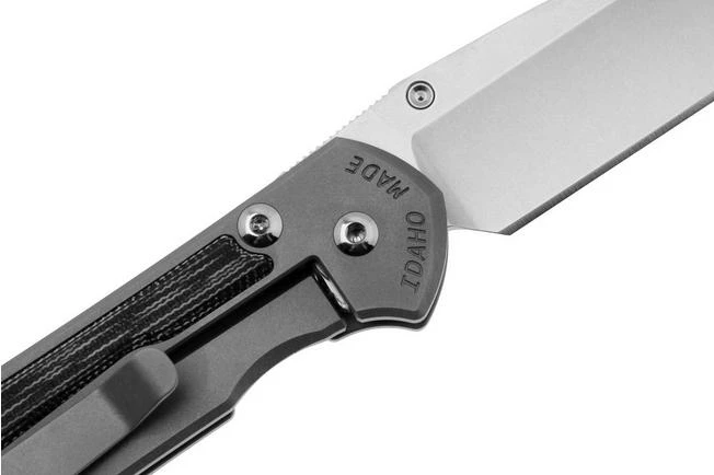 Chris Reeve Small Sebenza 31, S31-1652, Magnacut Glass Blasted Drop Point, Black Canvas Micarta Inlay, Navaja 7 Chris Reeve Small Sebenza 31, S31-1652, Magnacut Glass Blasted Drop Point, Black Canvas Micarta Inlay, Navaja - Imagen 5