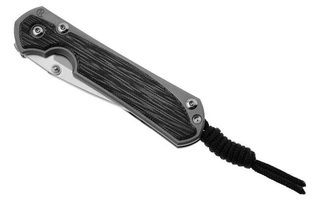 Chris Reeve Small Sebenza 31, S31-1652, Magnacut Glass Blasted Drop Point, Black Canvas Micarta Inlay, Navaja 8 Chris Reeve Small Sebenza 31, S31-1652, Magnacut Glass Blasted Drop Point, Black Canvas Micarta Inlay, Navaja - Imagen 6