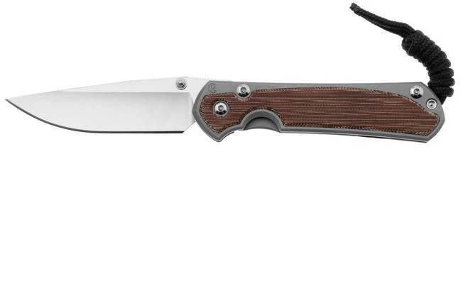 Chris Reeve Small Sebenza 31 MagnaCut Drop Point, Glass Blasted, Natural Canvas Micarta Inlay, S31-1660, Navaja 3 Chris Reeve Small Sebenza 31 MagnaCut Drop Point, Glass Blasted, Natural Canvas Micarta Inlay, S31-1660, Navaja