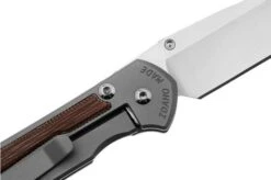 Chris Reeve Small Sebenza 31 MagnaCut Drop Point, Glass Blasted, Natural Canvas Micarta Inlay, S31-1660, Navaja 12 Chris Reeve Small Sebenza 31 MagnaCut Drop Point, Glass Blasted, Natural Canvas Micarta Inlay, S31-1660, Navaja -Knives and tools CRS31 1660 05 chrisreeve