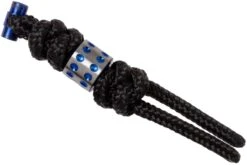 Chris Reeve Small Sebenza Lanyard Con Abalorios De Puntos Negro/azul S31-7009