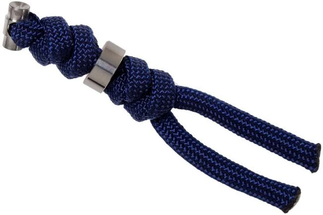 Chris Reeve Small Sebenza Lanyard Con Abalorios Midnight/plateado S31-7047 3 Chris Reeve Small Sebenza Lanyard Con Abalorios Midnight/plateado S31-7047