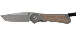 Chris Reeve Small Inkosi Tanto Natural Micarta Inlays SIN-1046 Navaja