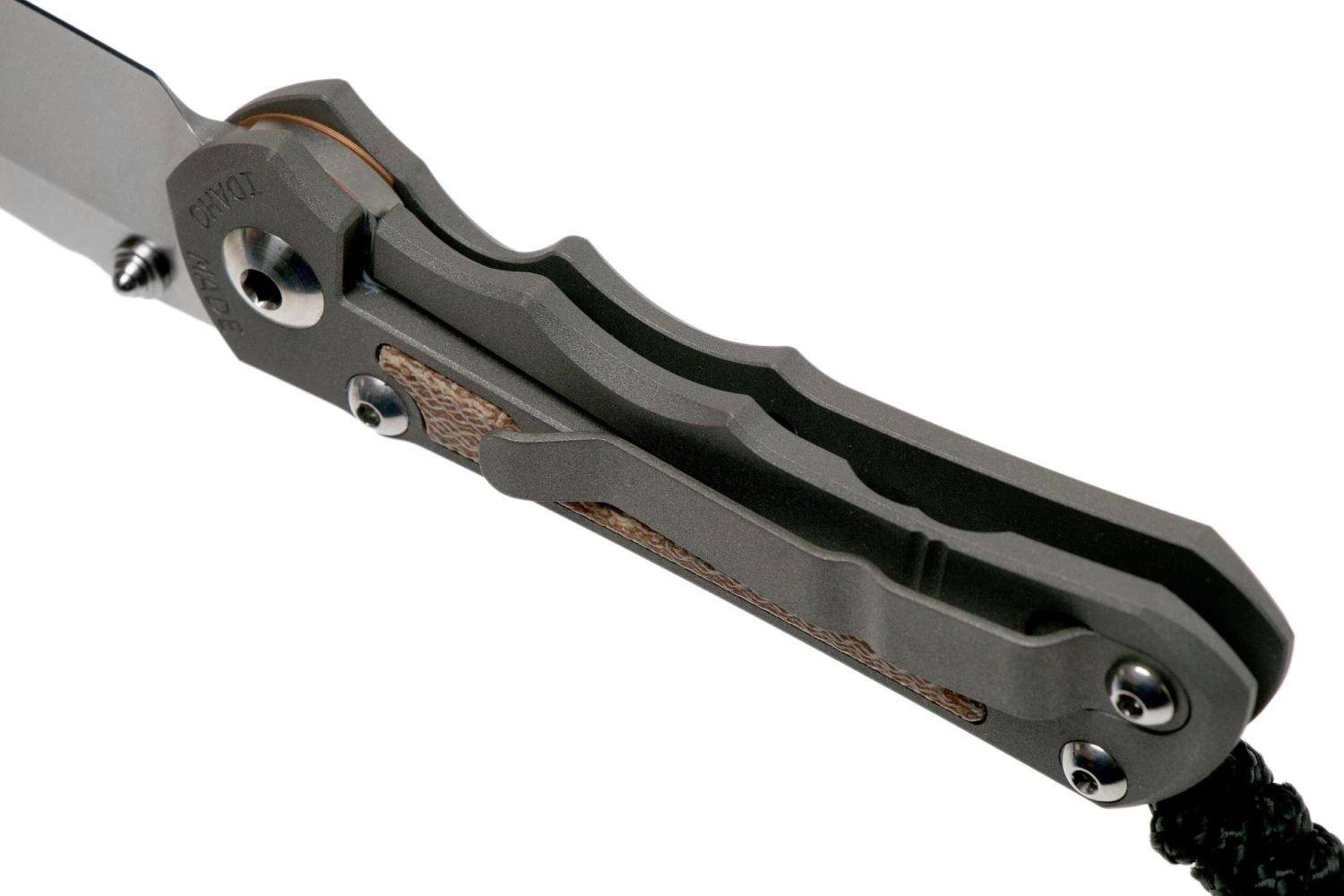 Chris Reeve Small Inkosi Tanto Natural Micarta Inlays SIN-1046 Navaja 7 Chris Reeve Small Inkosi Tanto Natural Micarta Inlays SIN-1046 Navaja - Imagen 5