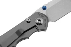Chris Reeve Small Inkosi SIN-1108 CPM MagnaCut Drop Point, Plain Glass Blasted Titanium, Navaja -Knives and tools CRSIN 1108 05 chrisreeve