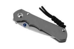 Chris Reeve Small Inkosi SIN-1108 CPM MagnaCut Drop Point, Plain Glass Blasted Titanium, Navaja -Knives and tools CRSIN 1108 06 chrisreeve