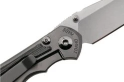 Chris Reeve Small Inkosi SIN-1116 CPM MagnaCut Drop Point, Glass Blasted Titanium, Black Canvas Micarta Inlay, Navaja 12 Chris Reeve Small Inkosi SIN-1116 CPM MagnaCut Drop Point, Glass Blasted Titanium, Black Canvas Micarta Inlay, Navaja -Knives and tools CRSIN 1116 05 chrisreeve