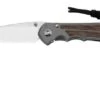 Chris Reeve Small Inkosi SIN-1118 CPM MagnaCut Drop Point, Glass Blasted Titanium, Natural Canvas Micarta Inlay, Navaja