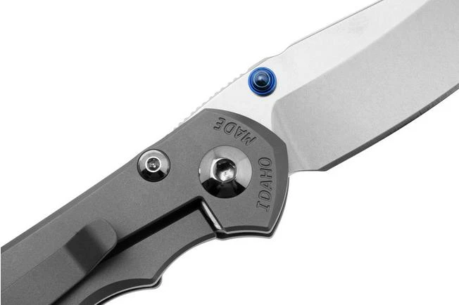 Chris Reeve Small Inkosi SIN-1122 MagnaCut Glass Blasted Insingo, Plain Titanium, Navaja 7 Chris Reeve Small Inkosi SIN-1122 MagnaCut Glass Blasted Insingo, Plain Titanium, Navaja - Imagen 5