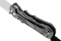 Chris Reeve Small Inkosi SIN-1134 CPM MagnaCut Tanto, Glass Blasted Titanium, Natural Canvas Micarta Inlay, Navaja 11 Chris Reeve Small Inkosi SIN-1134 CPM MagnaCut Tanto, Glass Blasted Titanium, Natural Canvas Micarta Inlay, Navaja -Knives and tools CRSIN 1134 04 chrisreeve