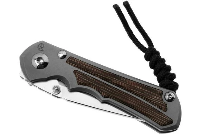 Chris Reeve Small Inkosi SIN-1134 CPM MagnaCut Tanto, Glass Blasted Titanium, Natural Canvas Micarta Inlay, Navaja 8 Chris Reeve Small Inkosi SIN-1134 CPM MagnaCut Tanto, Glass Blasted Titanium, Natural Canvas Micarta Inlay, Navaja - Imagen 6