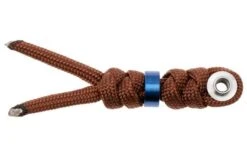 Chris Reeve Small Inkosi Lanyard, Acollador Con Cuenta En Color Rust/blue SIN-7017